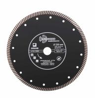 Диск алмазный отрезной 230*22,23 Турбо серия Grand hot press GUT716