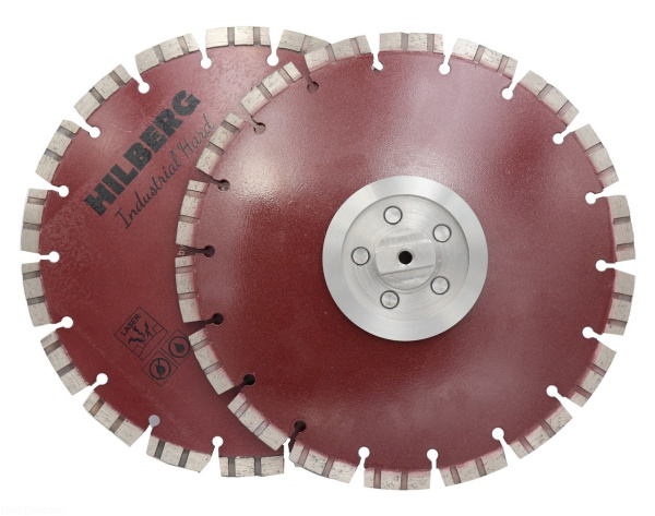 Диск алмазный отрезной 230х2 Hilberg Industrial Hard CnB HI886